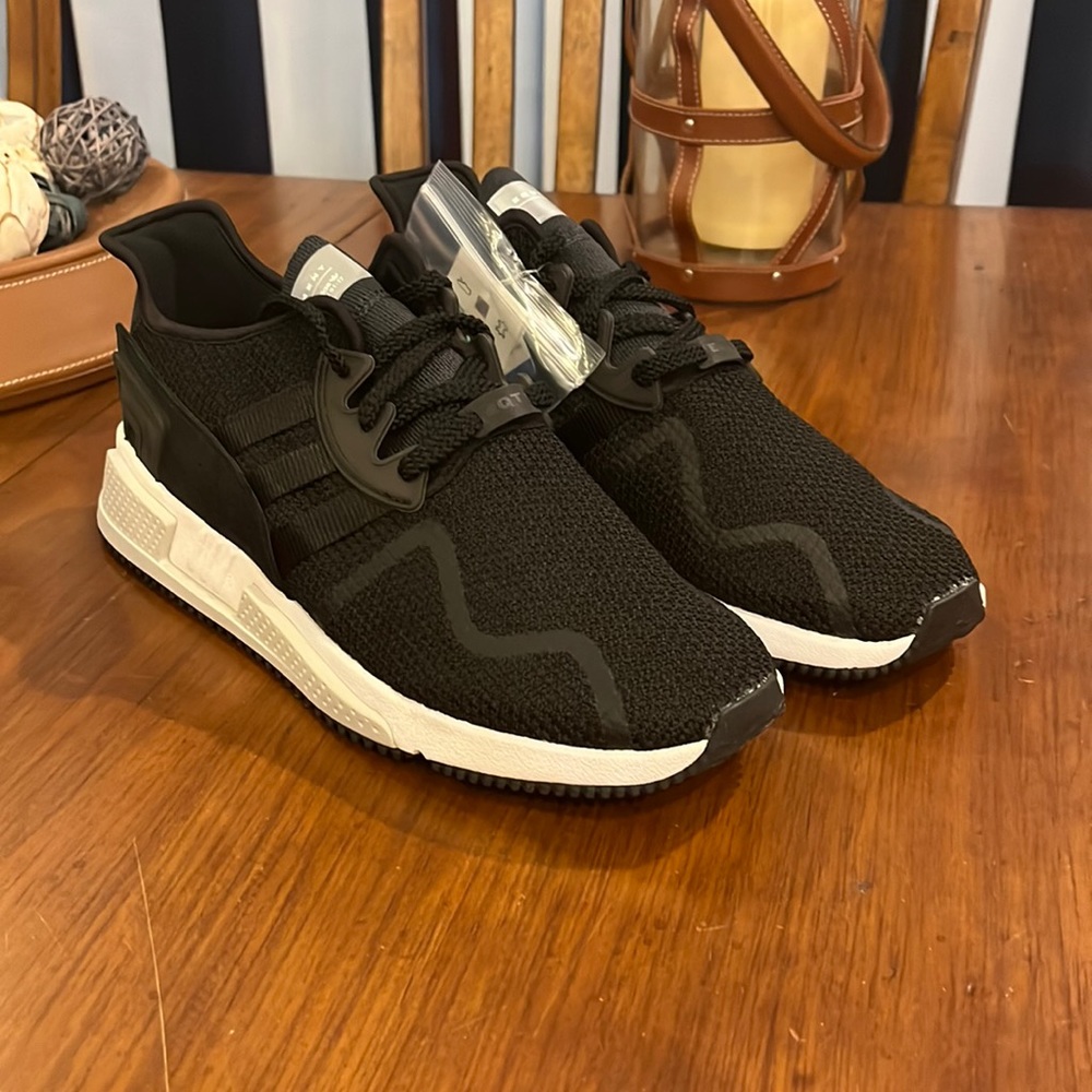 Adidas EQT Cushion ADV Shoes Sneakers new CQ2377 black white Mens Size 12.5